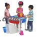 4 Station Round Sand and Water Table with Lids   552313676